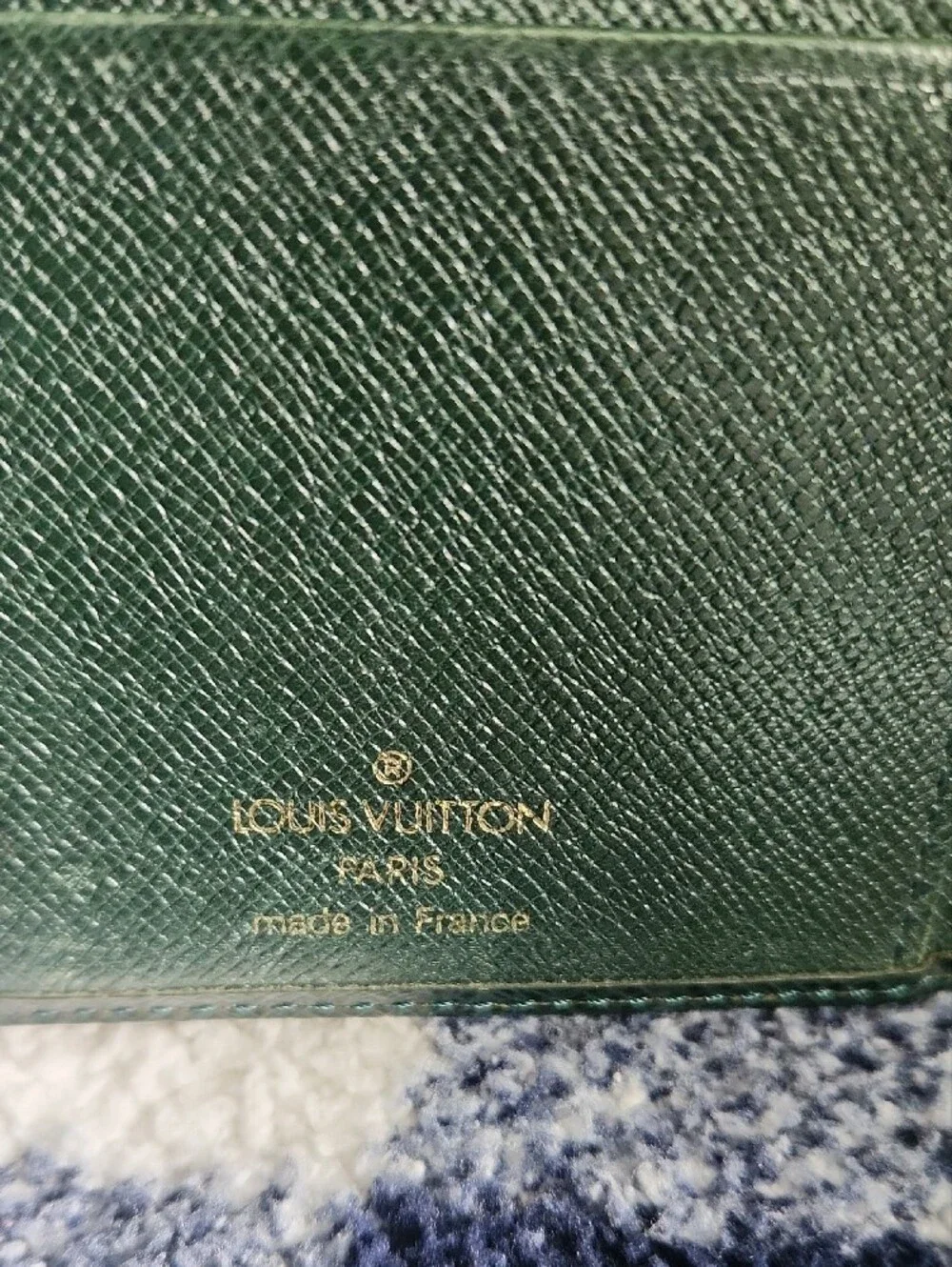 Louis Vuitton Dark Green Tiaga Long Card Holder